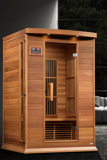 Luxella designs 2-Person Near Zero EMF FAR Infrared Sauna-Luxella designs-HQ Sauna